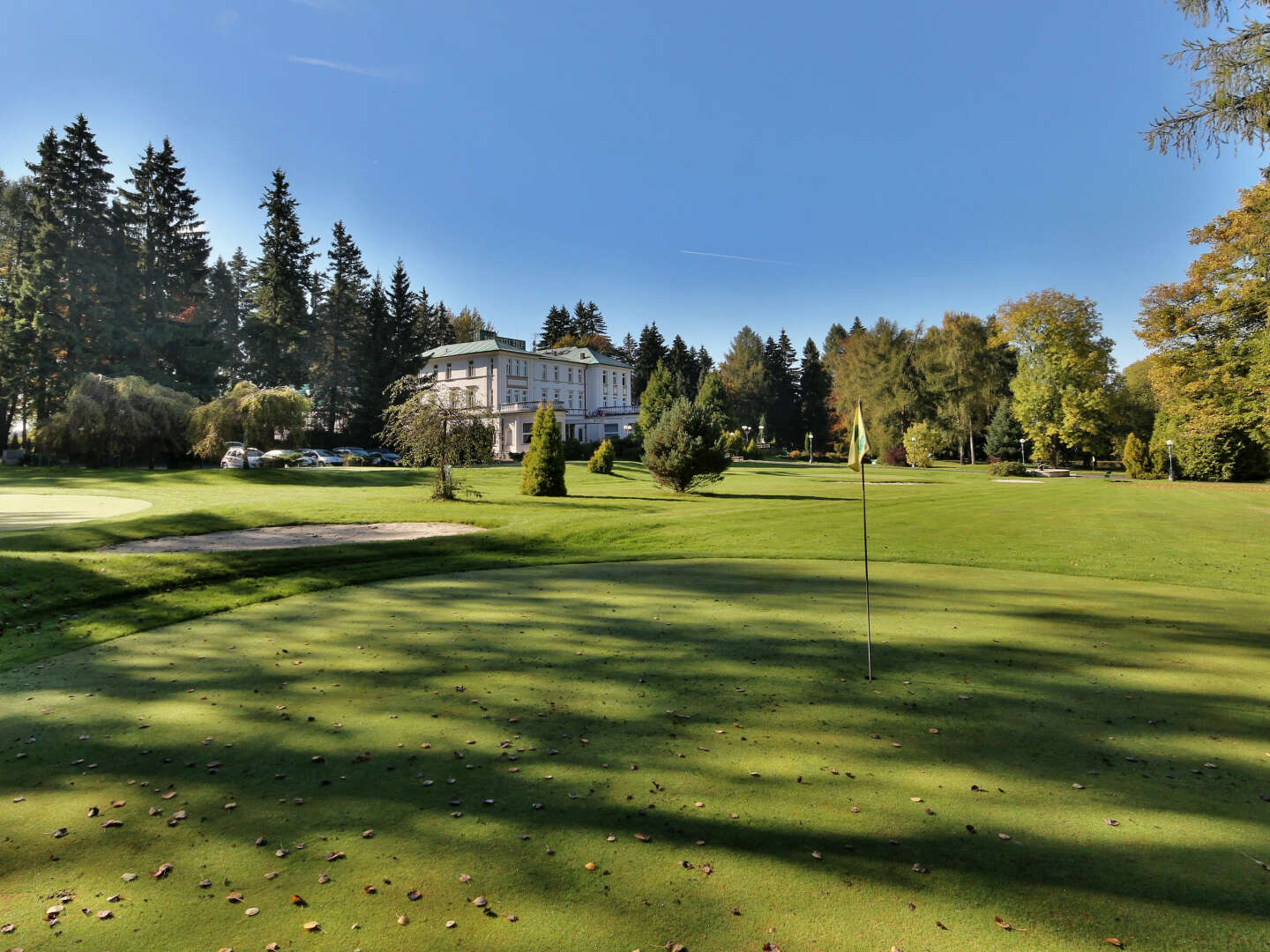 Aufenthalt mit Halbpension und Gesundheitsprogramm im Parkhotel in Marienbad - 8 Tage