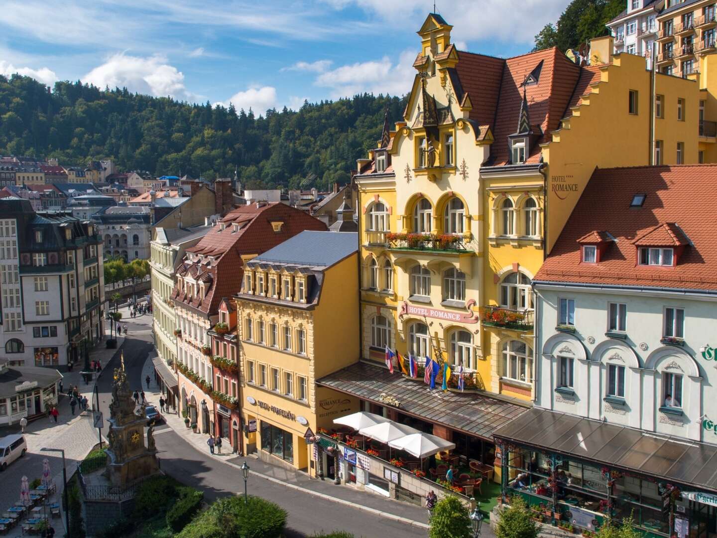 Kurzurlaub mit Frühstück im Hotel Romance in Karlsbad - 3 Tage