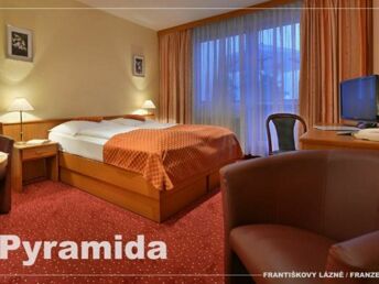 King Spa Wellness-Aufenthalt im Hotel Pyramida in Franzesbad - 4 Tage