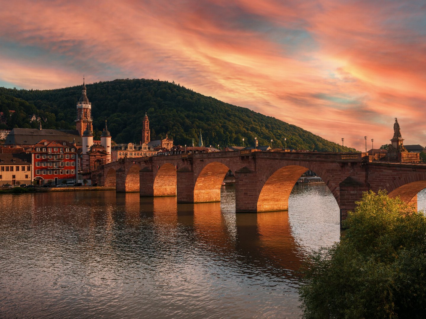 Kleine Alltagspause im schönen Heidelberg