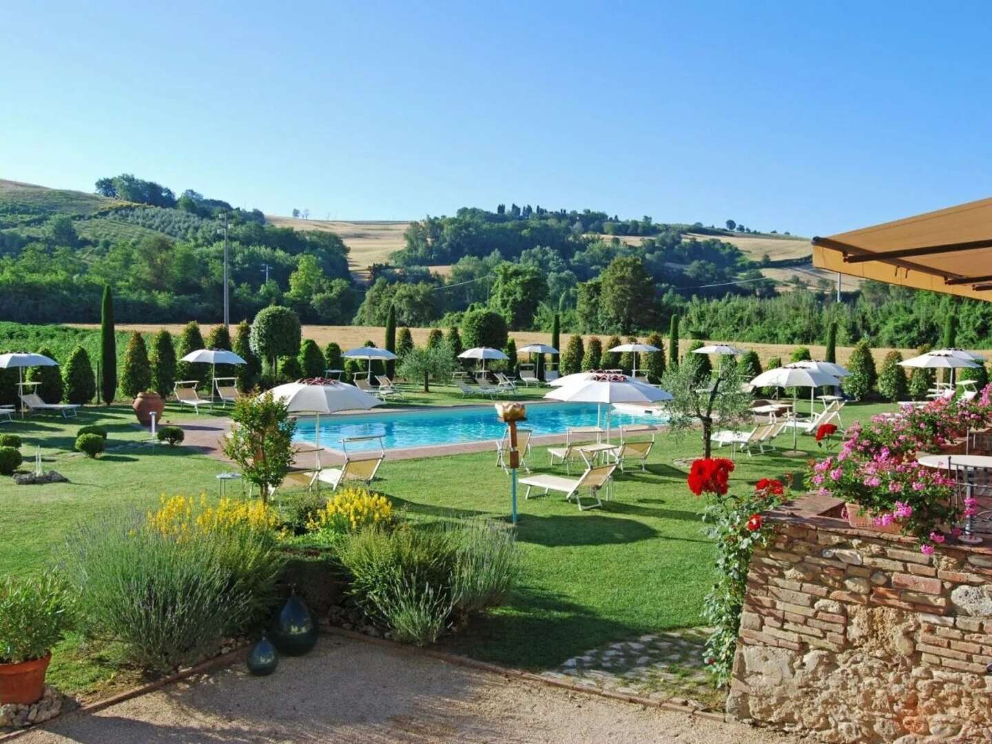 Auszeit umgeben von der Natur im Boutique Hotel in Siena | 2 Nächte