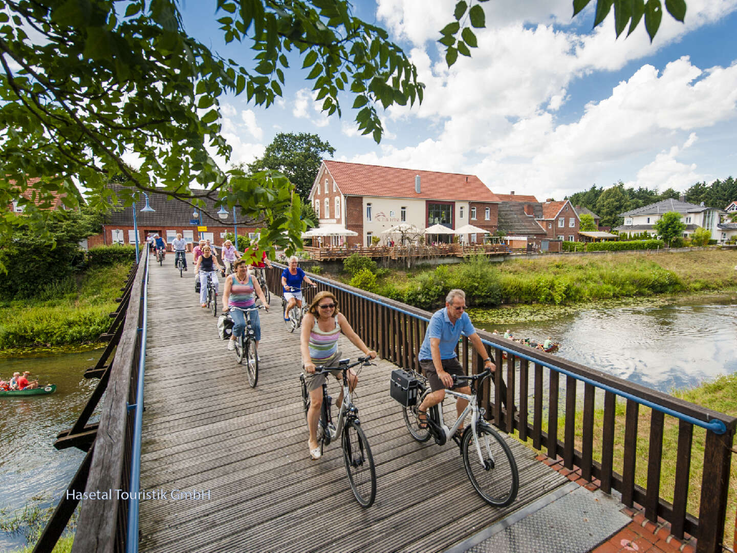 4 Tage Kurzurlaub - Erkunde mit dem Fahrrad unser Radfahrparadies in einem neuen Hotel Hasetal