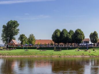 Romantische Auszeit direkt am Wasser im Weserbergland