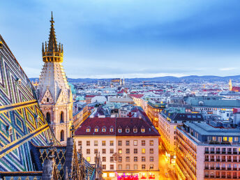 Wien Auszeit inkl. Fahrt mit dem Riesenrad & traumhaftem Panoramablick | 4 Nächte  