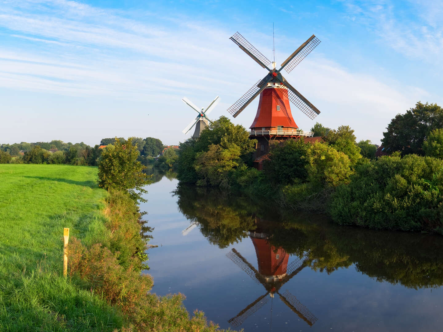 4 Tage Romantischer Urlaub an der Nordsee direkt am Elberadweg  