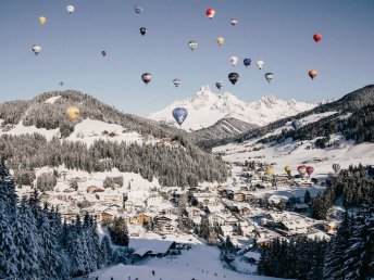 Winterurlaub zur Ballonwoche im schönen Bergdorf Filzmoos Ende Jänner | 4 Nächte 