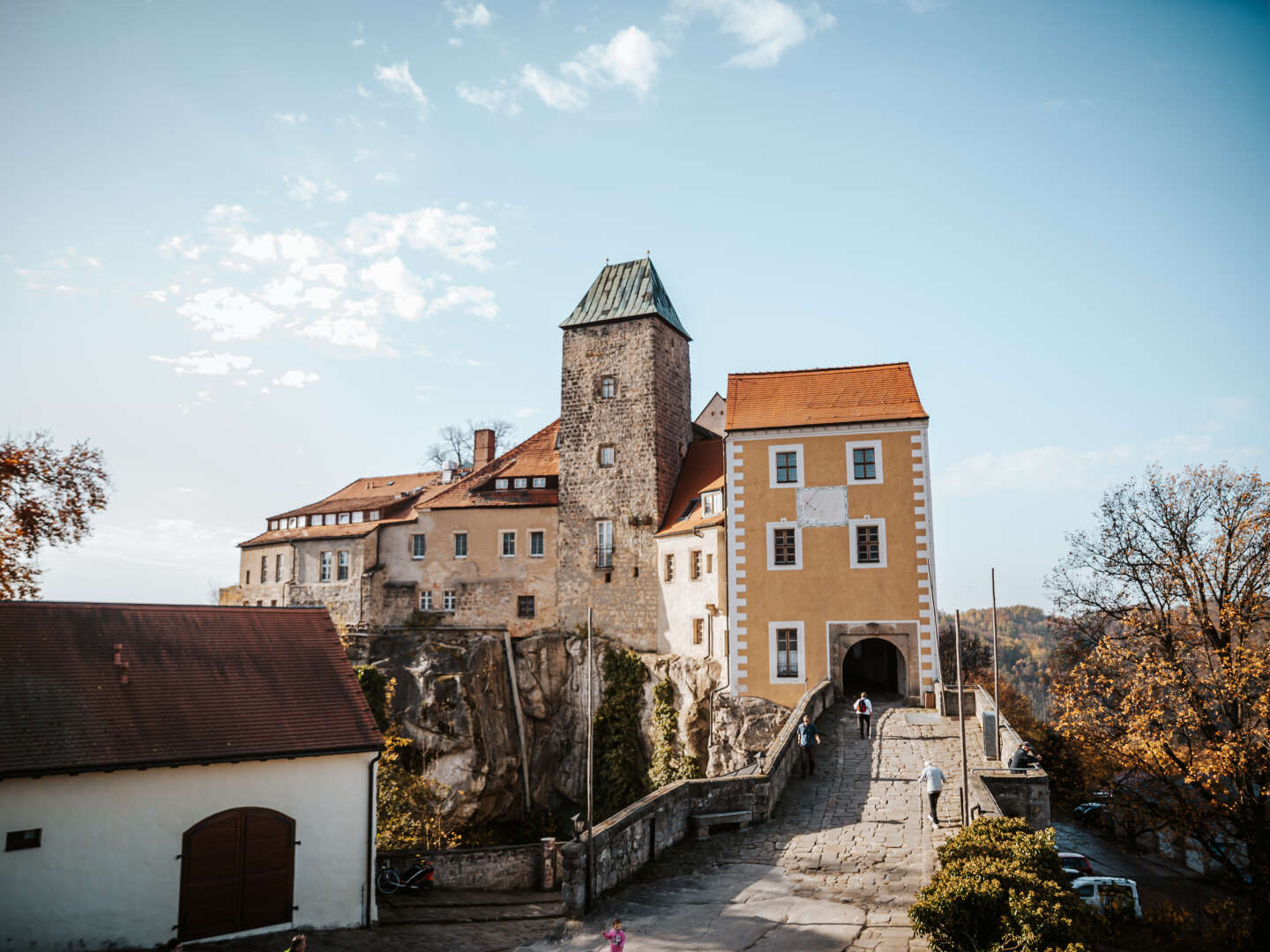 7 Familientage auf der Burg Hohnstein in der Nähe von Dresden