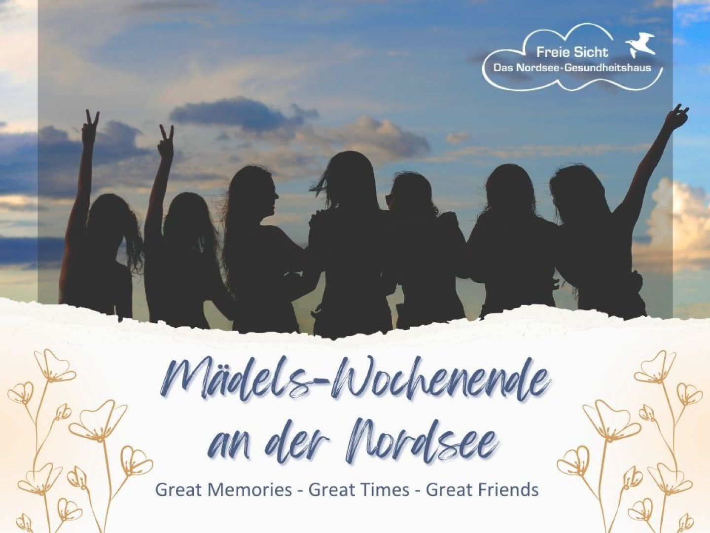  Mädelswochenende an der Nordsee zum Entspannen und Genießen 